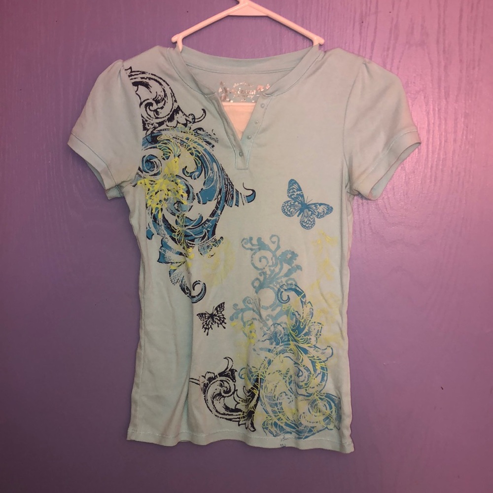 Cute teal t-shirt